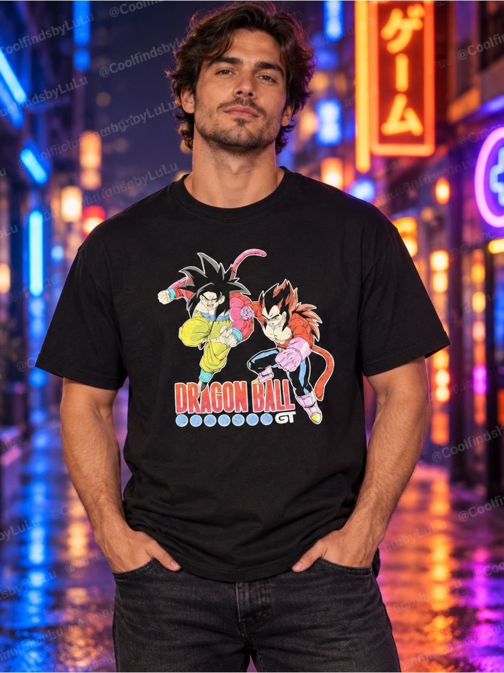 Dragon Ball GT Character Graphic T-Shirt Adult XL